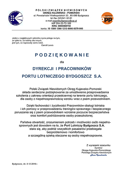 podgląd pisma